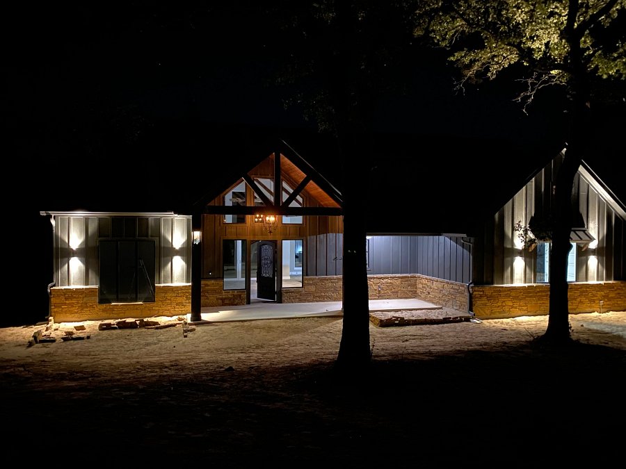 Exterior home lighting by CLP Electric